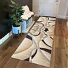 Siunwdiy Tappeto da Cucina Passatoia Antiscivolo,Tappeto Cucina Lavabile Beige Tappeto Cucina Stretto e Lungo Tappeto Corridoio Runner Per Casa Cucina,Camera da Letto，40x200cm