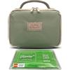 Huniox® Cool Bag - Portamerenda Bambini Scuola - Borsa Pranzo Bambini - Portamerenda Scuola - 21,5×16×6 cm · 2,5L (Light Mint, Lunch)
