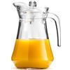 VILDE - Caraffa in vetro da 1,4 l con coperchio e beccuccio, acqua, tè, succhi di frutta