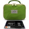 Huniox® Cool Bag - Borsa Termica Porta Pranzo Bambini - Portapranzo Bambini - Mini Borsa Frigo - 21,5×16×6 cm · 2,5L (Green, Lunch)