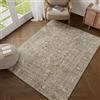HUGEAR Vintage Tappeto Salotto Marrone Tappeti 90x150cm Soggiorno Antiscivolo Lavabile in Lavatrice Tapette Camera da Letto Sala Ufficio Bambina Bambino Pelo Corto Grande Carpet