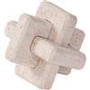 Generic Decorazione in travertino in resina con nodo a 3 maglie, decorazione per tavolino da caffè, decorazione per tavolo da ingresso, decorazione da tavolo bohémien, accessori estetici per ufficio