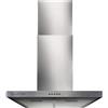 Russell Hobbs Cappa aspirante da cucina a forma di T, 60 cm, in acciaio inox, 3 impostazioni di velocità, funzione di estrazione e ricircolo della luce LED, 2 filtri lavabili in alluminio RHTCH600B1SS