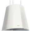Elica Juno WH F/50 cappa da cucina a sospensione, colore bianco, 600 m3/h - Cappa aspirante (600 m3/h, riavvolgimento, lampada a sospensione, bianco 20 W, 2 lampadine)