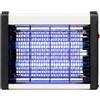 tempo di saldi Lampada Antizanzare Elettrica 4W circa 28 x 20,5 x 4,5 cm in Plastica e Metallo - Zanzariera UV LED per Casa, Cucina e Ufficio