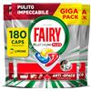 Fairy Platinum Plus Pastiglie Lavastoviglie Limone, 180 Capsule.