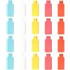 Generic Etichette per cavi, 20 etichette per cavi, colori assortiti, stile portatile, riutilizzabili, per ufficio, casa, officina, elettronica, uso quotidiano