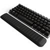 MEKASS Poggiapolsi per tastiera compatta al 60%, supporto ergonomico in morbida schiuma memory con base in silicone antiscivolo, tappetino per tastiera allevia il dolore al polso da laptop, computer,