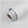 Abyssaly Carta Adesiva per Mobili Bianco, Pellicola Adesiva per Mobili Seta, Carta da Parati Adesiva Impermeabile PVC Plastica Decorare Armadio Cucina Bagno Camera 90X500cm