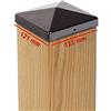 VIVAGARDEA Paper24 - Tappo di carta in acciaio inox, nero, nero