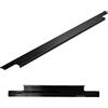 Gedotec Maniglia per mobile in alluminio | TRIM Black | Lunghezza 296 mm | 1 pezzo | Maniglia per cassetto con barra arpione | Nero opaco | Per cassetti e ante dell'armadio