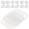 VGOL 20 Set Kit Di Granuli Isolanti Termici Per Rondella Di Mica TO-3 44,5x31,5 Mm Foglio Isolante Di Mica Per Transistor/regolatori Di Tensione Stile TO-3 E TO-204AA Semiconduttori