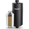 PHILIPS AWP1775BK/37 - Filtro dell'acqua per soffione doccia, colore: nero