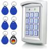 MATHFEL Smart Lock Serratura elettronica per porta d'ingresso - Serratura a codice resistente alle intemperie con RFID, IP66, 2 relè - Apriporta con codice, serratura intelligente serratura automatica