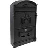 Kippen 10005CN - Cassetta Postale Modello REGIUS di Colore Antracite. Dimensioni: 410x260x90mm.