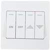 Homoyoyo Interruttore Garage Door Pulsanti Controllo Per Apertura Garage Design Adatto Serrande e Tende Sostituzione Facile Per Domestici