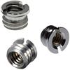 Digital Hd Set 3 Pezzi - Vite Adattatore Maschio 1/4 a Femmina 3/8 per Treppiedi e Stativi - Raccordo in Acciaio compatibile con MANFROTTO, Cavalletti e Staffe