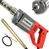 Marpol Vibratore elettrico 1350W per calcestruzzo cemento Testa Vibrante Ø35 mm 2m Motore 4500 rpm