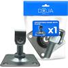 DOJA Barcelona Cerniera Regolabile per Porta Versatile - Cardini per Cancello, Facili da Installare e Regolabili, Cerniere a Cerniera Resistenti con Piastra di Avvitamento per Porta Zincata