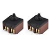 IMCCZONY 2 Pcs Angular Smerigliatrice Interruttore Pulsante di Ricambio Per Smerigliatrice Angolare 100 Lucidatrice Accessori Parti di Utensili Elettrici