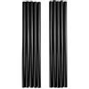 QWORK® 10 Pezzi Stick di Colla a Caldo per Attrezzi di Rimozione Ammaccature, Ø11mm x 270mm (Nero)