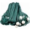 Generic 2 3 4 5 6 8 M Altezza 10-50 M Rete da Pesca Lunga Rete da Pesca Pesce Spiaggia Maglia Polietilene Galleggiante Esca Trappola con Galleggianti Schiuma PVC Piombini(0.5F,H3.0m/9.8Ft L50m/164Ft)