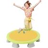 Generic Mini trampolino da interno per bambini, 63 cm, design robusto, base antiscivolo, ideale per allenamento di integrazione sensoriale, supporta fino a 59 kg