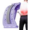 Generisch Attrezzo per la schiena regolabile con tre livelli, massaggiatore per muscoli del collo, rilassamento, palestra, ufficio, seduti, dormire, allenamento, yoga