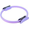 Generic Anello per Pilates Fitness Circle, Dual Grip Magic Circle Anello di resistenza per yoga e pilates, attrezzatura per l'allenamento di cosce, gambe e addominali, leggero e resistente, colore viola