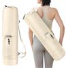 Generic Borsa portaoggetti per tappetino da yoga, zaino multifunzione per sport, viaggi, fitness, borsa portaoggetti impermeabile (nera)