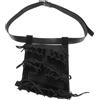 Angoily Cintura in Pelle Uomo con Design Ergonomico e Affidabile, Cinturone Nero in Vera Pelle per Trasporto Spade, Set da 3 per Uso Quotidiano
