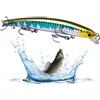 Generic Esche Crank Dure,Esche artificiali dure realistiche e resistenti agli urti, esche da pesca in acqua salata, fiumi laghi serbatoi mare zona barriera