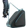 Generisch Borsa per pattini da ghiaccio, con spalline regolabili, portatile e impermeabile, tasche per pattini a rotelle per ragazze, per attrezzature da sci, attrezzature sportive, attrezzature da
