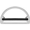 Wodsty D per pesatura ad anello per cintura, con supporto in acciaio inox 304, per stoviglie BCD, argento, 67 x 41 mm