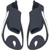 Generic Pinne Da Nuoto | Pinne Compatte da Viaggio | Attrezzature per Immersioni e Snorkeling per Sport, Piscina, Spiaggia, Vacanze - Uomini, Donne,
