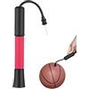Generic Infrantore per pallone da calcio, pompa a sfera portatile | Ago per pompa ad aria portatile per calcio - gonfiabili, forniture per esercizi, gonfiore manuale per pallone da viaggio