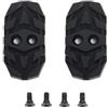 Kivivaka Ciclismo Scarpa Tacchetto Copertura Adattatore Trasforma Mountain per Bike Tacchetti in Pedali Piatti Trek SIDI Leggero PA per Plastica per Nero