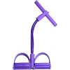CGACCSD Fascia Elastica Fitness Con Pedale, Fascia Di Resistenza A Pedale, Corda Elastica Con Pedali, Attrezzo Per Addominali Ideale Per Donne Principianti E Allenamento Braccia Gambe