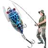 Generico Esche da pesca per acqua, Esche da pesca per acqua | per la alla trota - Maschere da con esche realistiche, esche per pesci con esca per cicala per dello stagno del lago