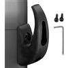 Generico Gancio Anteriore Per Monopattino Elettrico, Gancio Multifunzionale Compatibile Con Monopattino X iaomi 1S/M365/Pro, Accessori Per Monopattino Elettrico Con Utensile A Vite, Capacità Di Carico Di 50kg