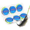 Generico Galleggianti da pesca per pesce gatto,Galleggianti per pesca | Bobber antiscivolo per pesce gatto | Bobber da al siluro, set di 6 galleggianti da per la notturna, galleggiante per