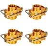 Vjsujehgy 4X Camping Gas Saver Plus Gas Converter Shifter Refill Flat Tank Conversion Adapter Valvola Adattatore Gas da,