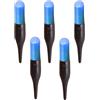 Generico Bobbri illuminati per pesca notturna, bobbri da pesca illuminati,Floater di a led - per 13x Glow Stick Floater per fidanzato, uomini, papà, nonno