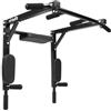 VirtuFit Barra di trazione per montaggio a parete - Stazione dip multifunzione - Attrezzature per l'allenamento