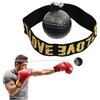 Generic Pallina da boxe Reflex, palla da allenamento per punzonatura, palline di reazione con elastico regolabile, palline per la coordinazione occhio-mano, attrezzatura per il fitness da boxe per palestra