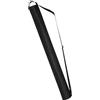 Ameble Manicotto per birra da golf Manicotto per birra da golf da 7 lattine Borsa per isolata con cinturino regolabile Borsa termica per caddy da 3, 15x35, 43 pollici nera C