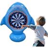 Generic Bersaglio gonfiabile per freccette, 130 cm in PVC, confezione da 7 pezzi, gioco da esterno, giocattolo galleggiante per piscina, tappetino attività in spiaggia, gioco con palla appiccicosa in cortile