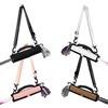 ASYJVWYZ Tracolla For Mazza Da Golf, Moschettoni A Sgancio Rapido Supporto For Ferro Da Golf, Accessorio Da Golf Compatto Pieghevole Adatto Da 3 A 5 Ferri Da Golf(Pink)