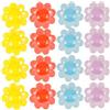 FRCOLOR 50 Pezzi Perline Decorative per Raggi di Bicicletta in Plastica, Design Semplice e Pratico, Accessori Delicati per Decorare Ruote di Bici