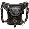 Rullar Halloween Unisex Marsupi Sportivi di Cuoio PU Borsa da Gamba Borsa a Tracolla Mano Tattico Marsupio Tasca Borsello da Militare Ciclismo Trekking Escursioni Sacchetto Borsetta Waist Bag